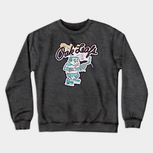 Des Moines Oak Leafs Hockey Crewneck Sweatshirt